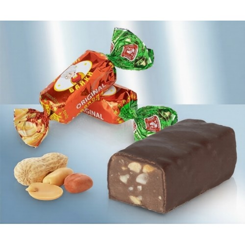 Конфеты "Бабушкины байки" с жареным арахисом, 300г